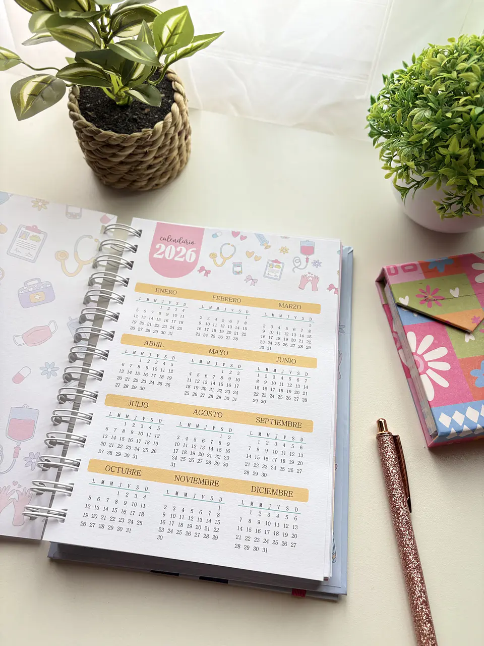 Libreta Planner A5 - Enfermera avatar  3