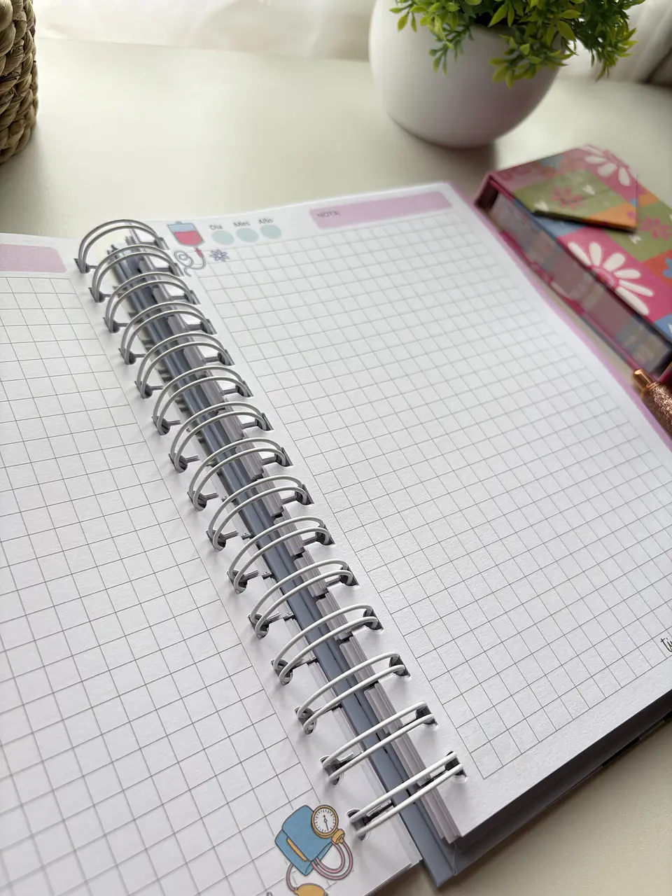 Libreta Planner A5 - Enfermera avatar  4