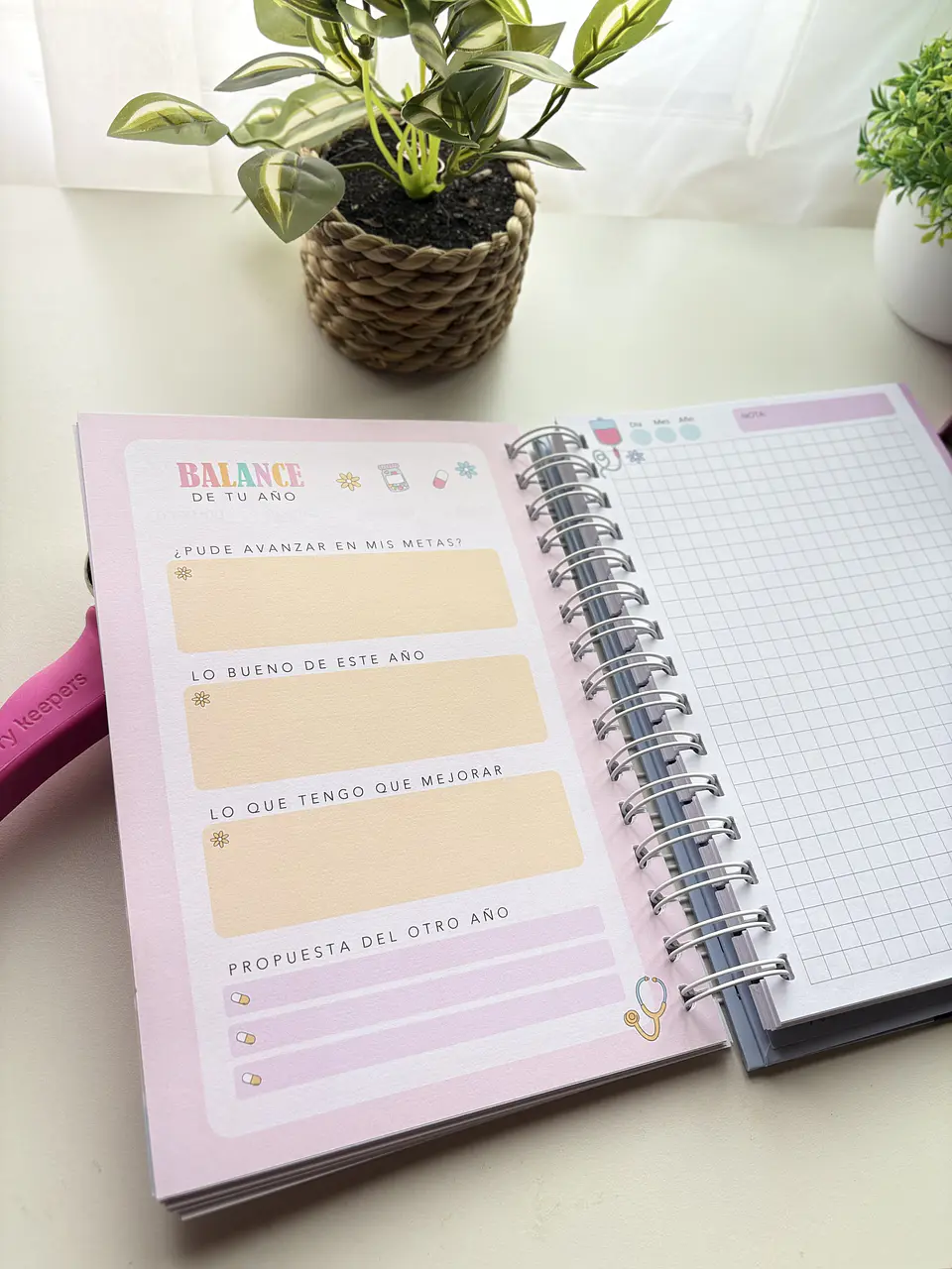 Libreta Planner A5 - Enfermera avatar  13