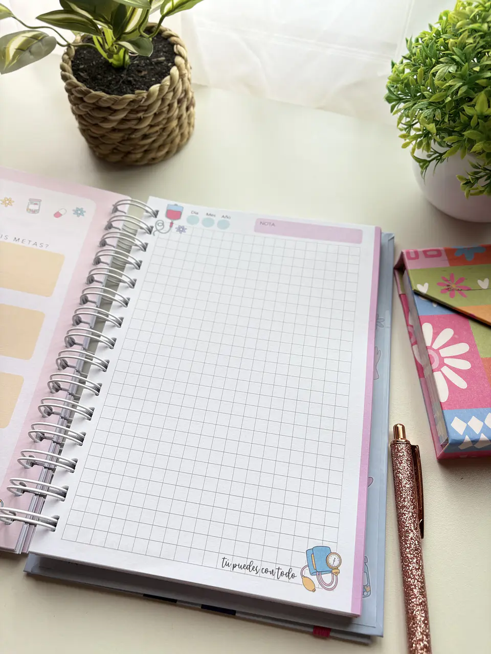 Libreta Planner A5 - Enfermera avatar  14