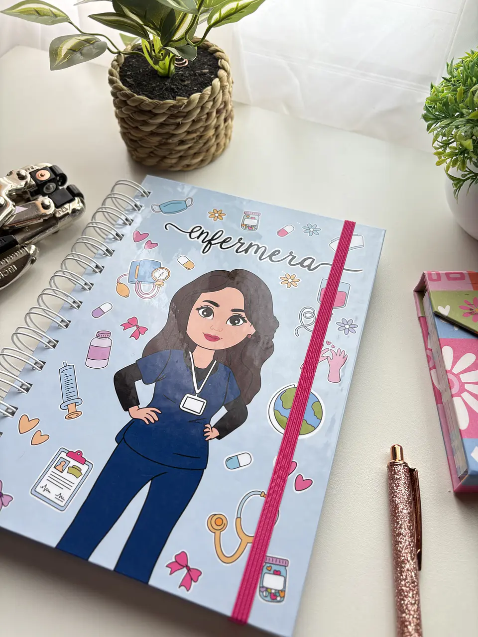 Libreta Planner A5 - Enfermera avatar  17