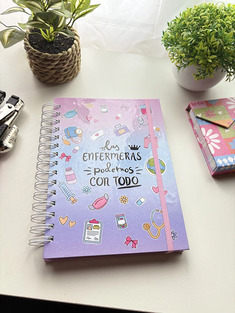 Libreta Planner A5 - Enfermera 