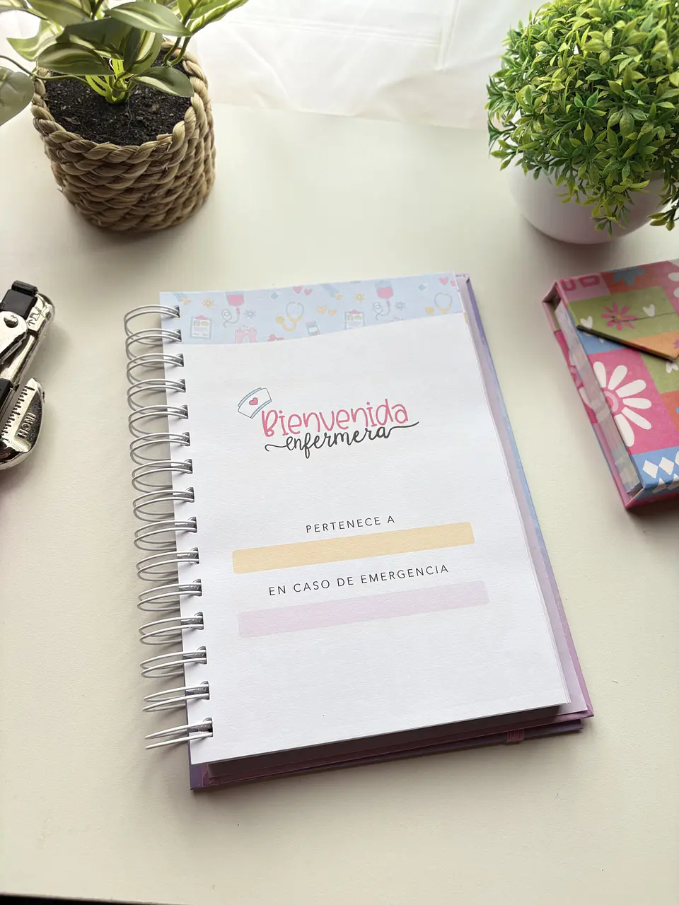 Libreta Planner A5 - Enfermera  2