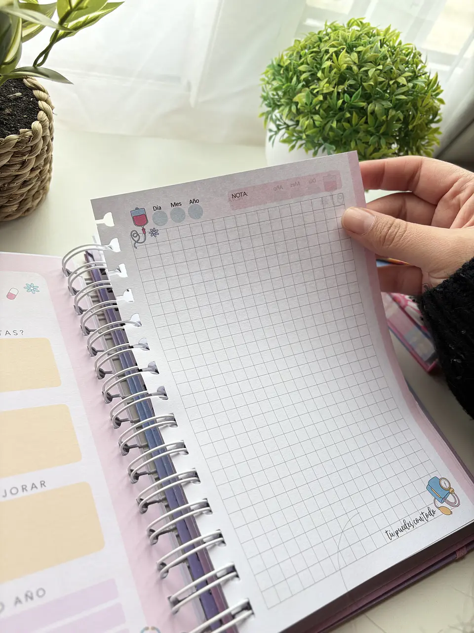 Libreta Planner A5 - Enfermera  3