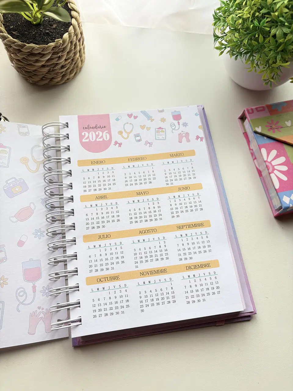 Libreta Planner A5 - Enfermera  4