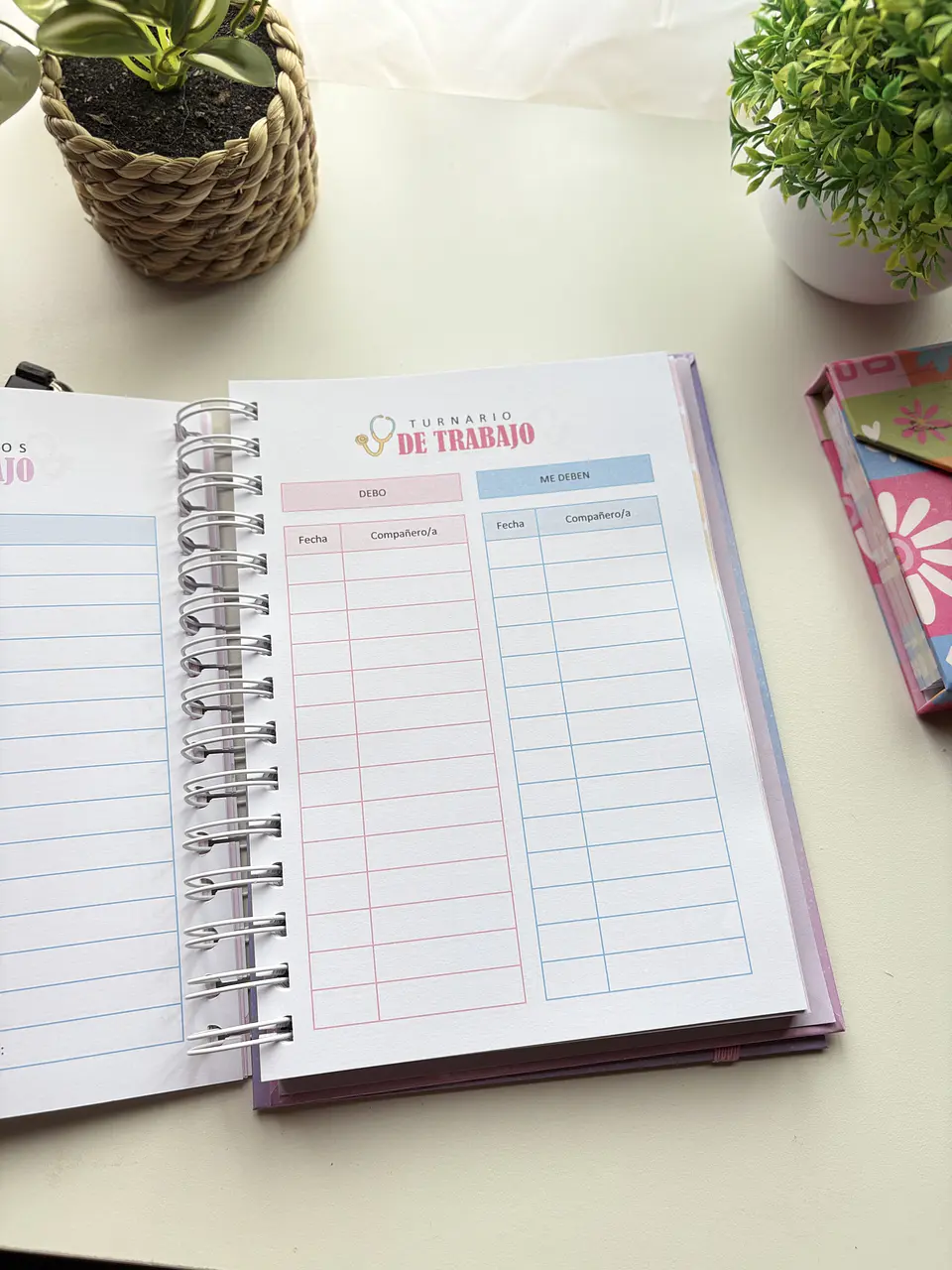 Libreta Planner A5 - Enfermera  7