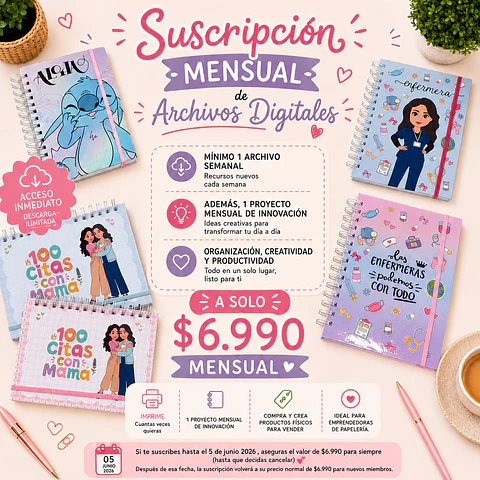 Suscripción Mensual - Leer descripción