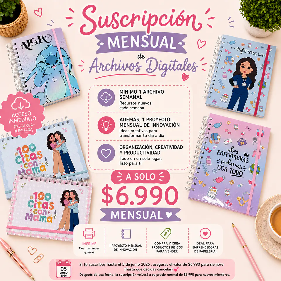 Suscripción Mensual - Leer descripción 1