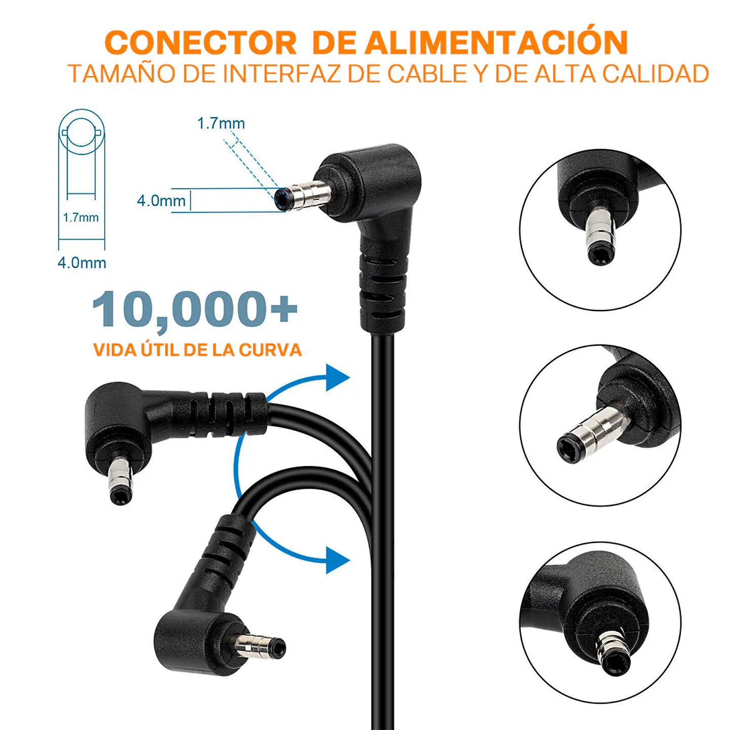 CARGADOR LENOVO PIN 4.0*1.7MM - ( 65w 3.25a 20v ) ORIGINAL 4