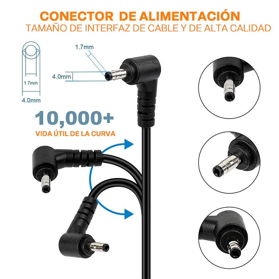 CARGADOR LENOVO PIN 4.0*1.7MM - ( 65w 3.25a 20v ) ORIGINAL 4
