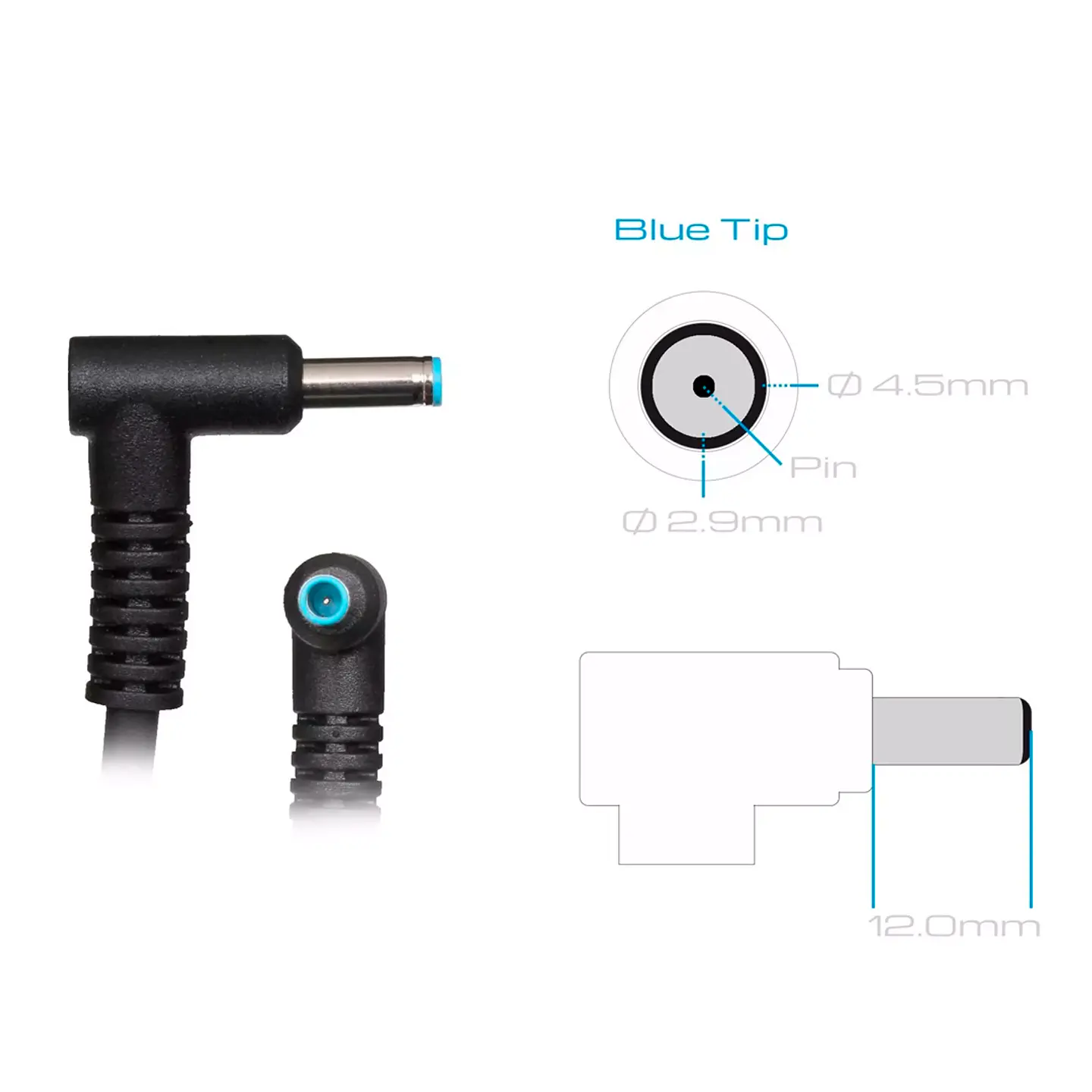 CARGADOR ORIGINAL HP 65W (PIN 4.5*3.0) 4