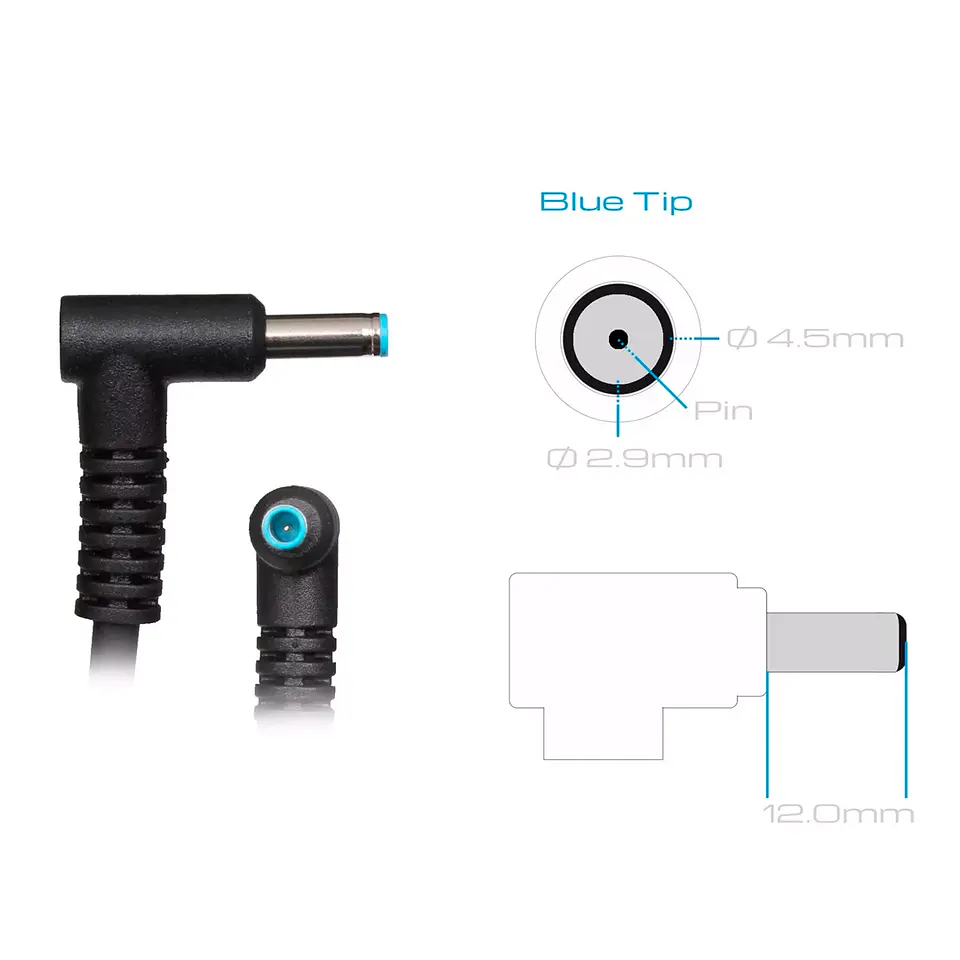 CARGADOR ORIGINAL HP 65W (PIN 4.5*3.0) 4