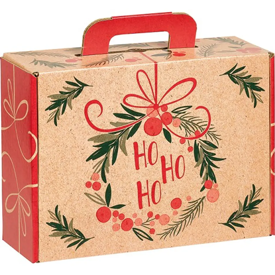 Caixa de cartão HO HO HO - Small  1