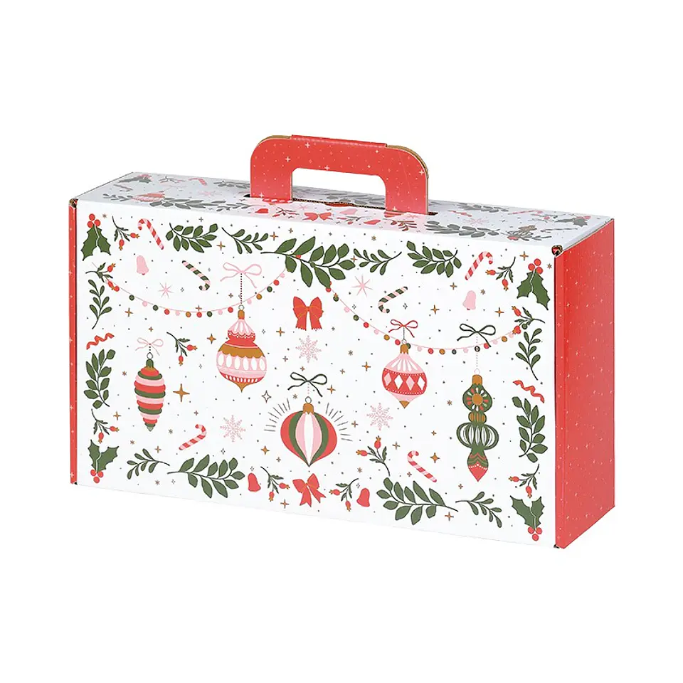 Caixa de cartão Viva o Natal - Pequena  1