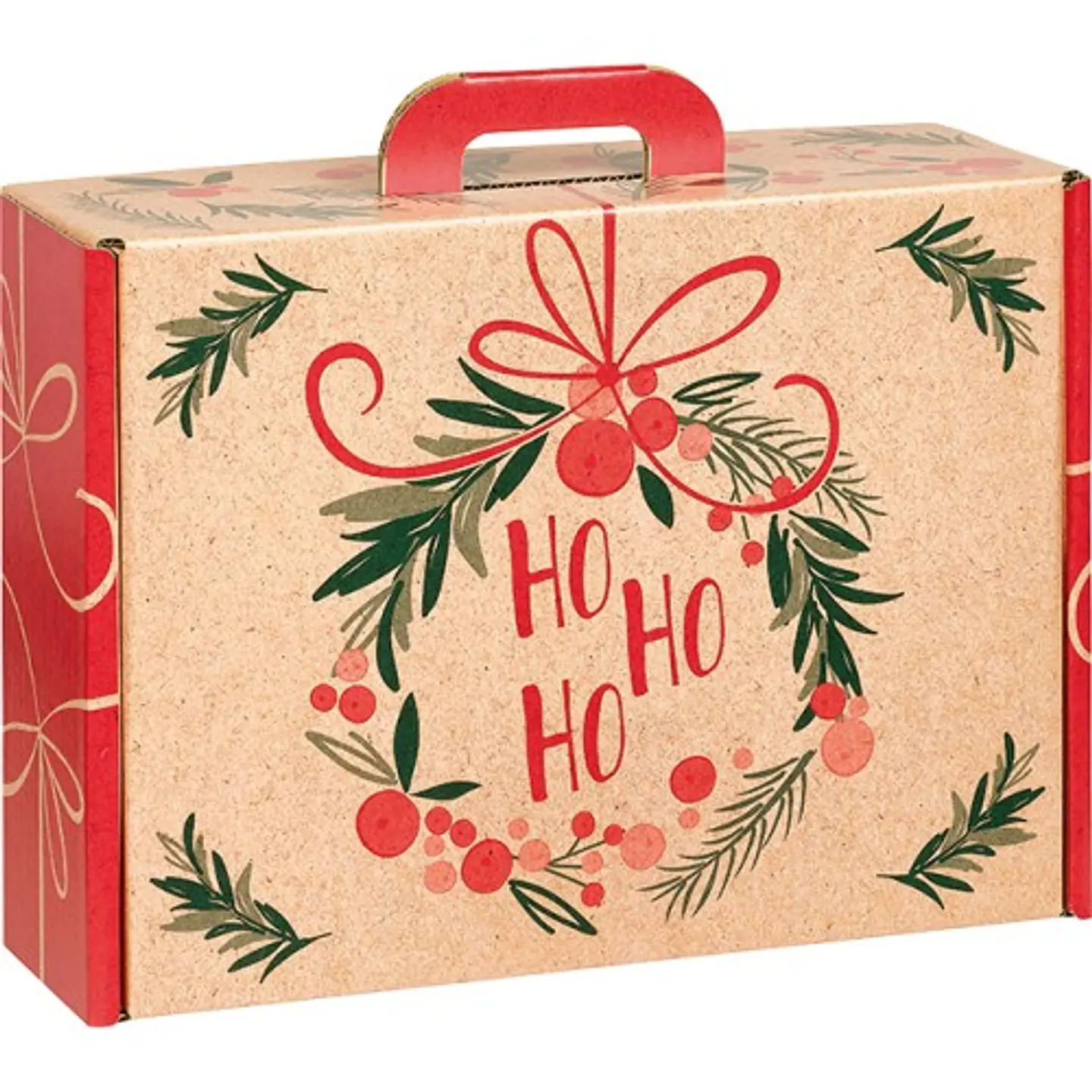 Caixa de cartão HO HO HO - Media 1