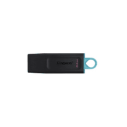 Kingston DataTraveler Exodia - Unidad flash USB - 64 GB - USB 3.2 Gen 1 - negro con turquesa