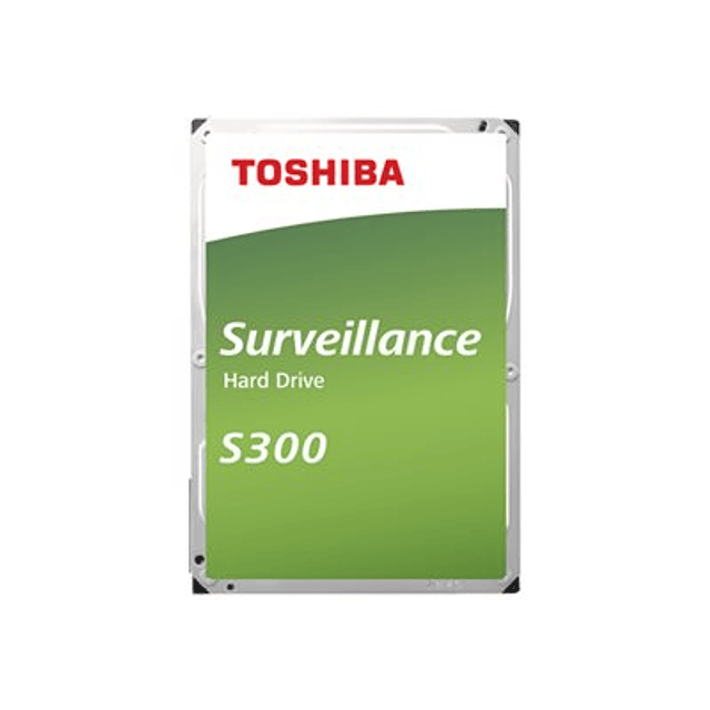 Toshiba S300 Surveillance - Disco duro - 4 TB - interno - 3.5" - SATA 6Gb/s - 5400 rpm - búfer: 128 MB