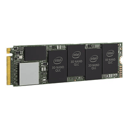 Intel Solid-State Drive 660p Series - Unidad en estado sólido - cifrado - 1 TB - interno - M.2 2280 - PCI Express 3.0 x4 (NVMe) - AES de 256 bits