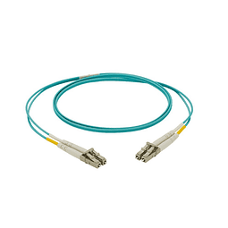 Panduit NetKey - Cable de interconexión - modo simple LC (M) a modo simple LC (M) - 2 m - fibra óptica - impresión a dos caras - 9/125 micrones - OS2 - sin halógenos - agua