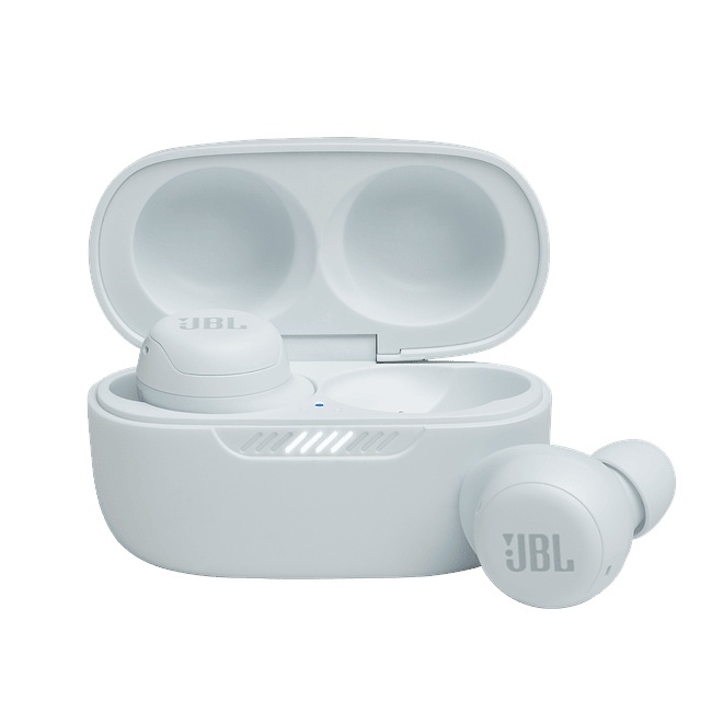 JBL TUNE 130NC TWS - Auriculares inalámbricos con micro - en oreja - Bluetooth - cancelación de sonido activo - blanco