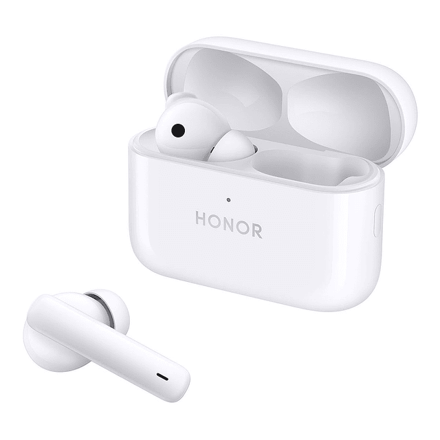 Honor Earbuds 2 Lite - Auriculares inalámbricos con micro - en oreja - Bluetooth - cancelación de sonido activo - Blanco glacial