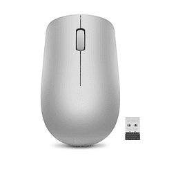 Lenovo - Mouse - Wireless - Platinum Grey