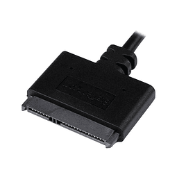 StarTech.com Cable adaptador USB 3.1 (10 Gbps) a SATA para unidades de disco - Controlador de almacenamiento - 2.5", 3.5" - SATA 6Gb/s - USB 3.1 (Gen 2) - negro