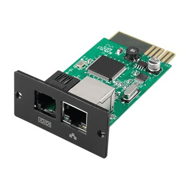 APC Easy UPS Online SNMP Card - Adaptador de administración remota - 100Mb LAN - 100Base-TX