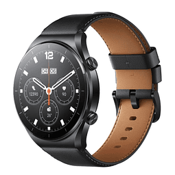 Xiaomi Watch S1 - 46 mm - negro - reloj inteligente con correa - piel - negro - pantalla luminosa 1.43" - Wi-Fi, NFC, Bluetooth - 52 g