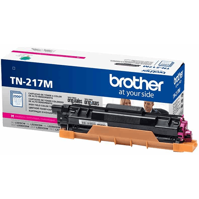 Brother - TN217M - Toner cartridge - Magenta