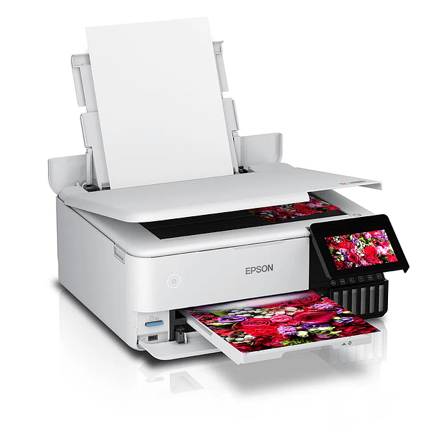 Epson EcoTank L8160 - Impresora multifunción - color - chorro de tinta - 329 x 2000 mm (material) - hasta 16 ppm (impresión) - 100 hojas - USB 2.0, LAN, Wi-Fi(n)