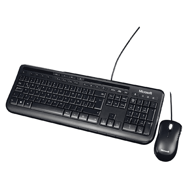 Kit Teclado y Mouse alámbrico USB Microsoft Wired 600 (REACONDICIONADO)