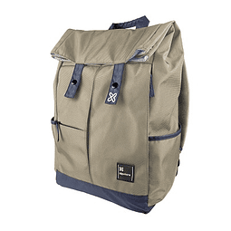 Klip Xtreme - Notebook carrying backpack - 15.6" - 600D polyester - Khaki