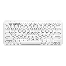 Logitech K380 Multi-Device Bluetooth Keyboard - Teclado - inalámbrico - Bluetooth 3.0 - QWERTY - español - blanco hueso