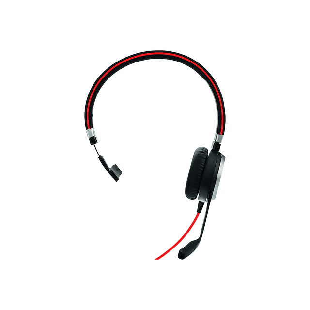 Jabra Evolve 40 MS mono - Auricular - en oreja - cableado - USB, conector de 3,5 mm - Certificado para Skype Empresarial