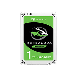 Seagate Guardian BarraCuda ST1000LM048 - Disco duro - 1 TB - interno - 2.5" - SATA 6Gb/s - 5400 rpm - búfer: 128 MB