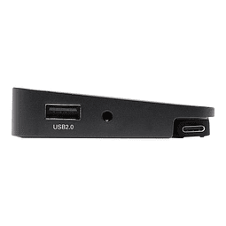Tripp Lite Triple-Monitor USB C Dock USB C Docking Station with 4K HDMI & DisplayPort, VGA - USB-A/C, GbE, 100W PD, Black - Estación de conexión - USB-C 3.1 / Thunderbolt 3 - VGA, HDMI, DP - GigE