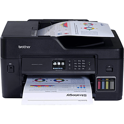 Brother MFC-T4500DW - Wide format - Scanner / Printer / Copier / Fax - Ink-jet - Color - USB / Wi-Fi / Gigabit LAN - A3 (297 x 420 mm) - Automatic Duplexing - Sistema Continuo