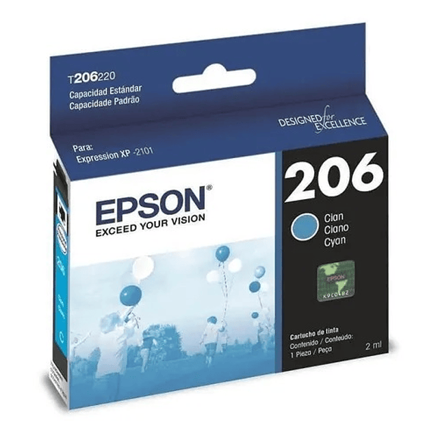 Epson - 206 - Ink cartridge - Cyan