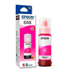 Epson T555 - Magenta - original - recarga de tinta - para EcoTank L8160, L8180