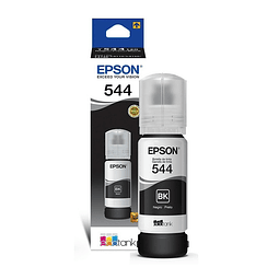 Epson 544 - 65 ml - negro - original - recarga de tinta - para EcoTank L1110, L3110, L3150, L3210, L3250, L3260, L5290
