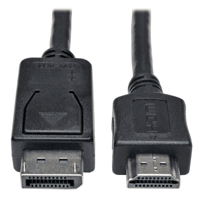 Tripp Lite 6ft DisplayPort to HDMI Adapter Cable Video / Audio Cable DP M/M 6' - Cable adaptador - DisplayPort macho a HDMI macho - 1.8 m - negro
