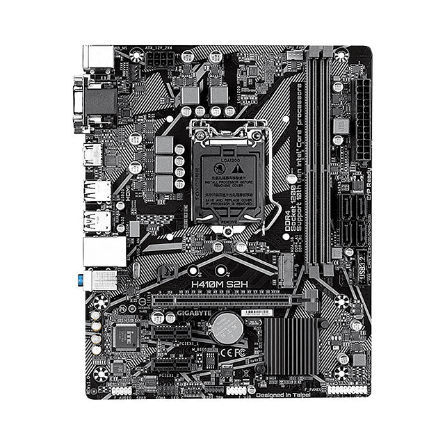 Placa madre Gigabyte Intel H410 (LGA 1200)