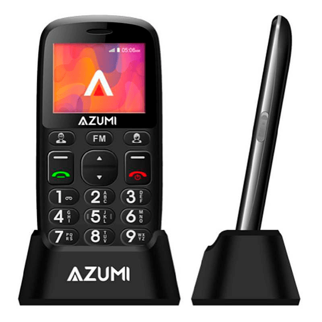 Celular Azumi SA 3 Negro / 128 Mb / Claro