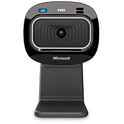 Microsoft Webcam LifeCam HD-3000, 1280 x 720 Pixeles, USB 2.0, Negro