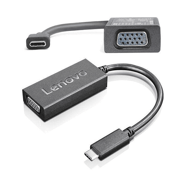 Adaptador Lenovo USB-C a VGA - 4X90M42956