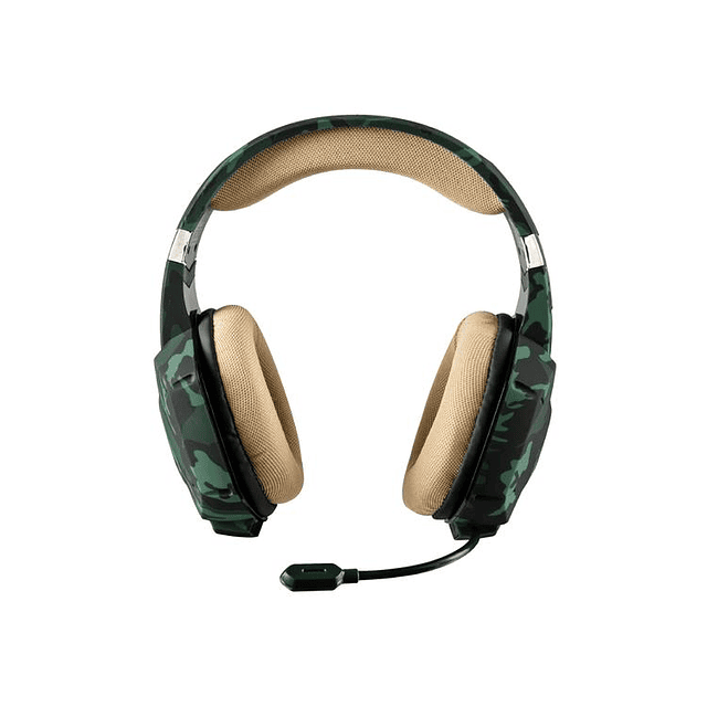 Audifonos Carus GXT 322C gaming headset Color verde