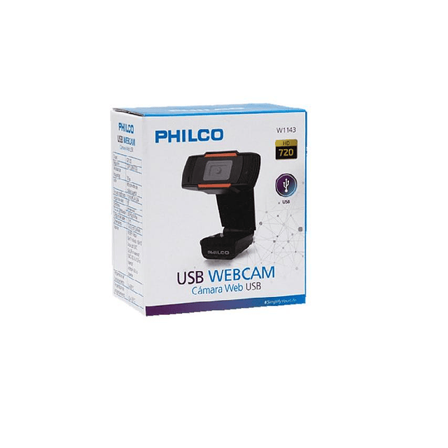 Philco USB Webcam Philco 720P 30fps 1280×720