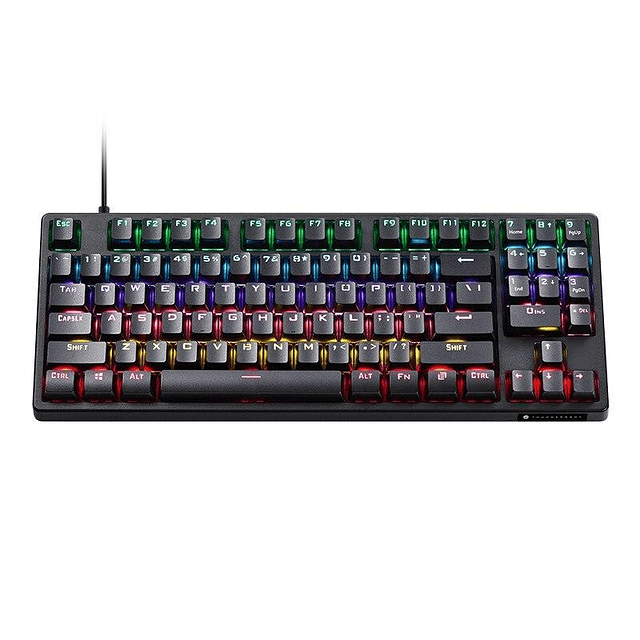 Teclado Gamer mecánico switch azul/ Cable USB /KG3089 (Caja abierta)