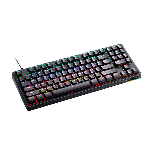 Teclado Gamer mecánico/Cable USB/ switch azul /KG3089